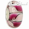 IMPPAC Glas Bead Dream lila European Beads 925er Silber IMPPAC Silberbeads SMB8109