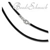IMPPAC Picco Leder Armband schwarz für European Beads  925er Silber IMPPAC Silberbeads SML71XA