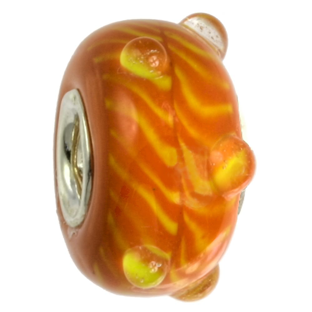  IMPPAC Glas Bead 925  Spacer Knospe European ...