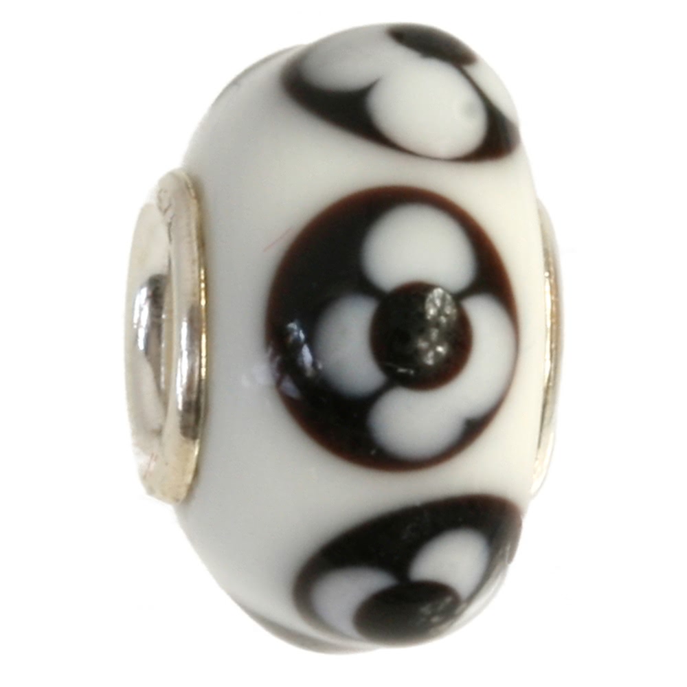  IMPPAC Glas 925 Bead  Spacer Blüten European ...