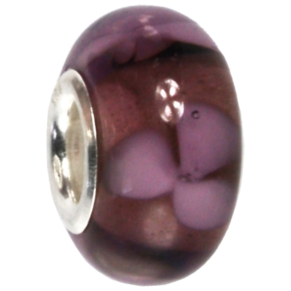  IMPPAC Glas 925 Bead  Spacer Blümchen ...