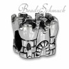 IMPPAC Bead Schloss   Armband Beads  925er Silber IMPPAC Silberbeads SBB383