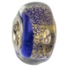 IMPPAC Glas  Spacer kobaltblau European Beads  925er Silber IMPPAC Silberbeads SMB0303