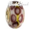 IMPPAC Glas  Spacer Leopard European Beads  925er Silber IMPPAC Silberbeads SMB3222