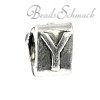 IMPPAC  Bead Buchstabe Y European Beads Armband  925er Silber IMPPAC Silberbeads SMP106Y