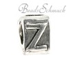 IMPPAC  Bead Buchstabe Z European Beads Armband  925er Silber IMPPAC Silberbeads SMP106Z