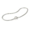 IMPPAC Clip Bead Halskette für European Beads Module  925er Silber IMPPAC Silberbeads SMP24SX