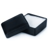 IMPPAC Ring und Schmuck Schachtel blau Etui Verpackung 40x40  925er Silber IMPPAC Silberbeads VE030