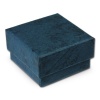 SD Schmuckschachtel blau Geschenk-Verpackung 40x40x25mm Etui  925er Silber SilberDream Silberbeads VE3042B