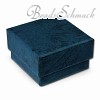 SD Schmuckschachtel blau Geschenk-Verpackung 40x40x25mm Etui  925er Silber SilberDream Silberbeads VE3042B