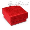 SD Schmuckschachtel rot Geschenk-Verpackung 40x40x25mm Etui  925er Silber SilberDream Silberbeads VE3042R