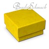 SD Schmuckschachtel gelb Geschenk-Verpackung 40x40x25mm Etui  925er Silber SilberDream Silberbeads VE3042Y