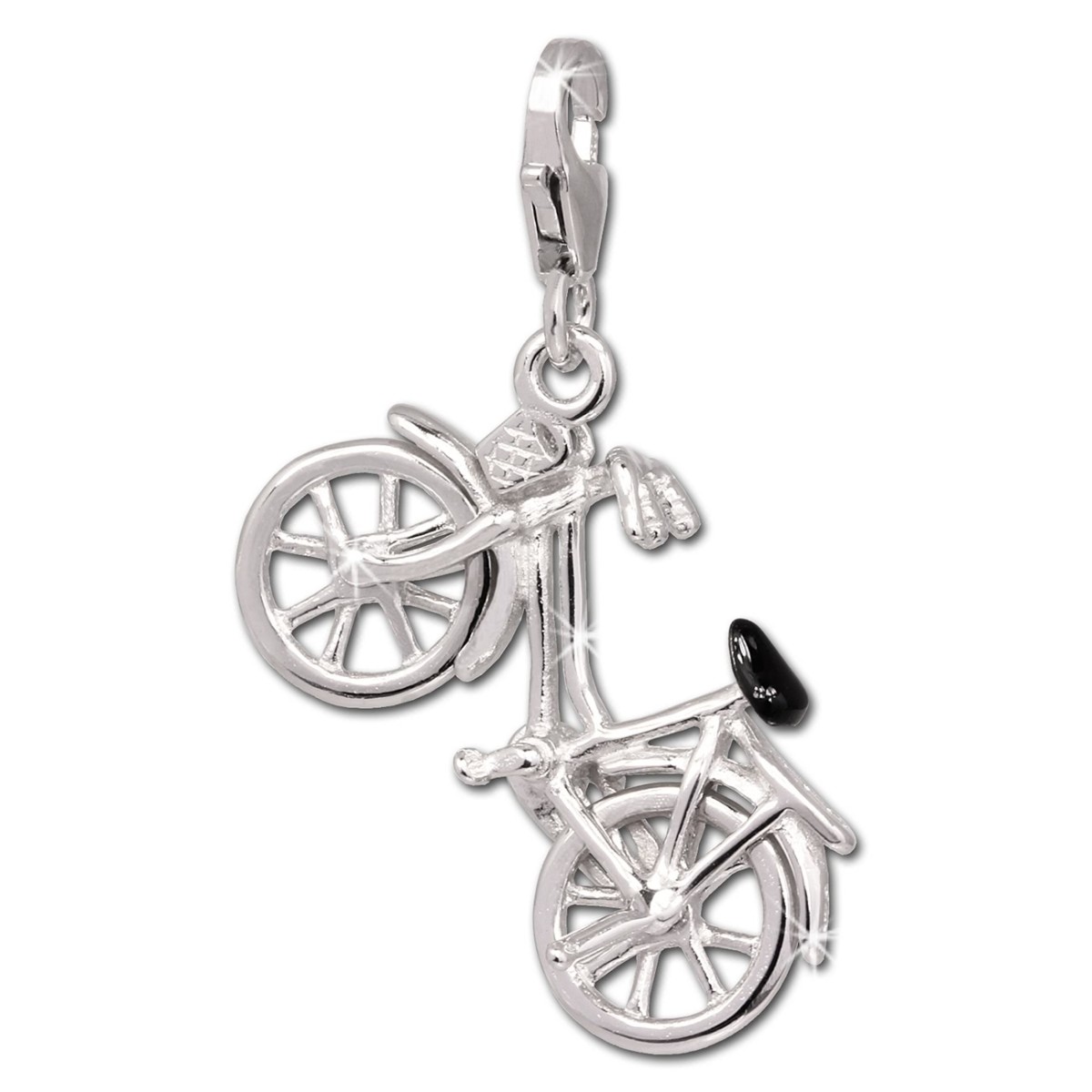 SilberDream Charm Fahrrad 925 Silber Sterling Armband