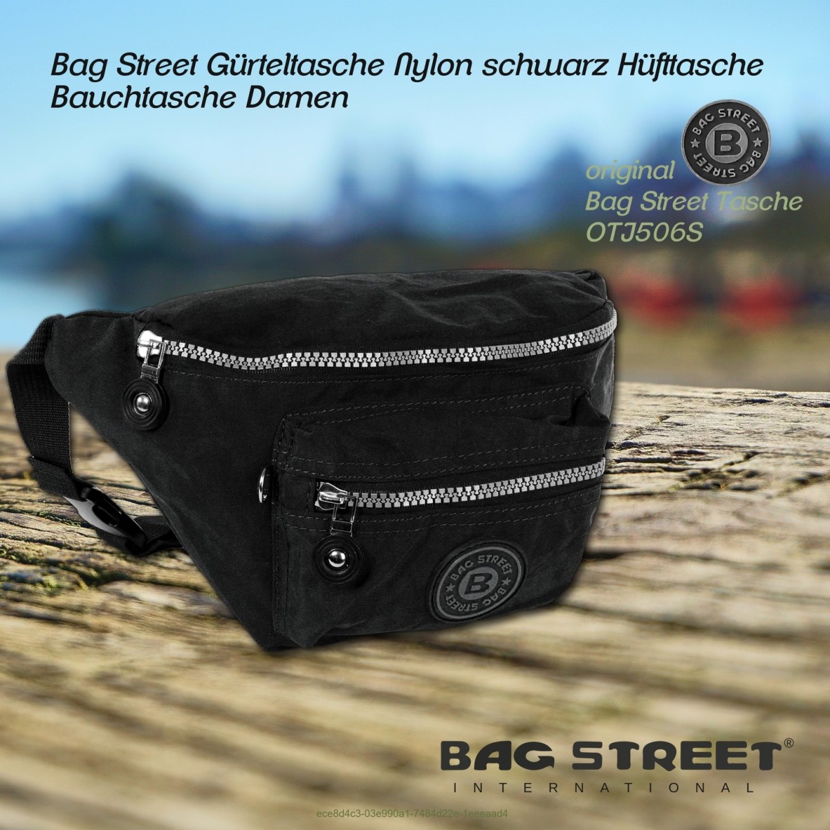 Nylon gürteltasche