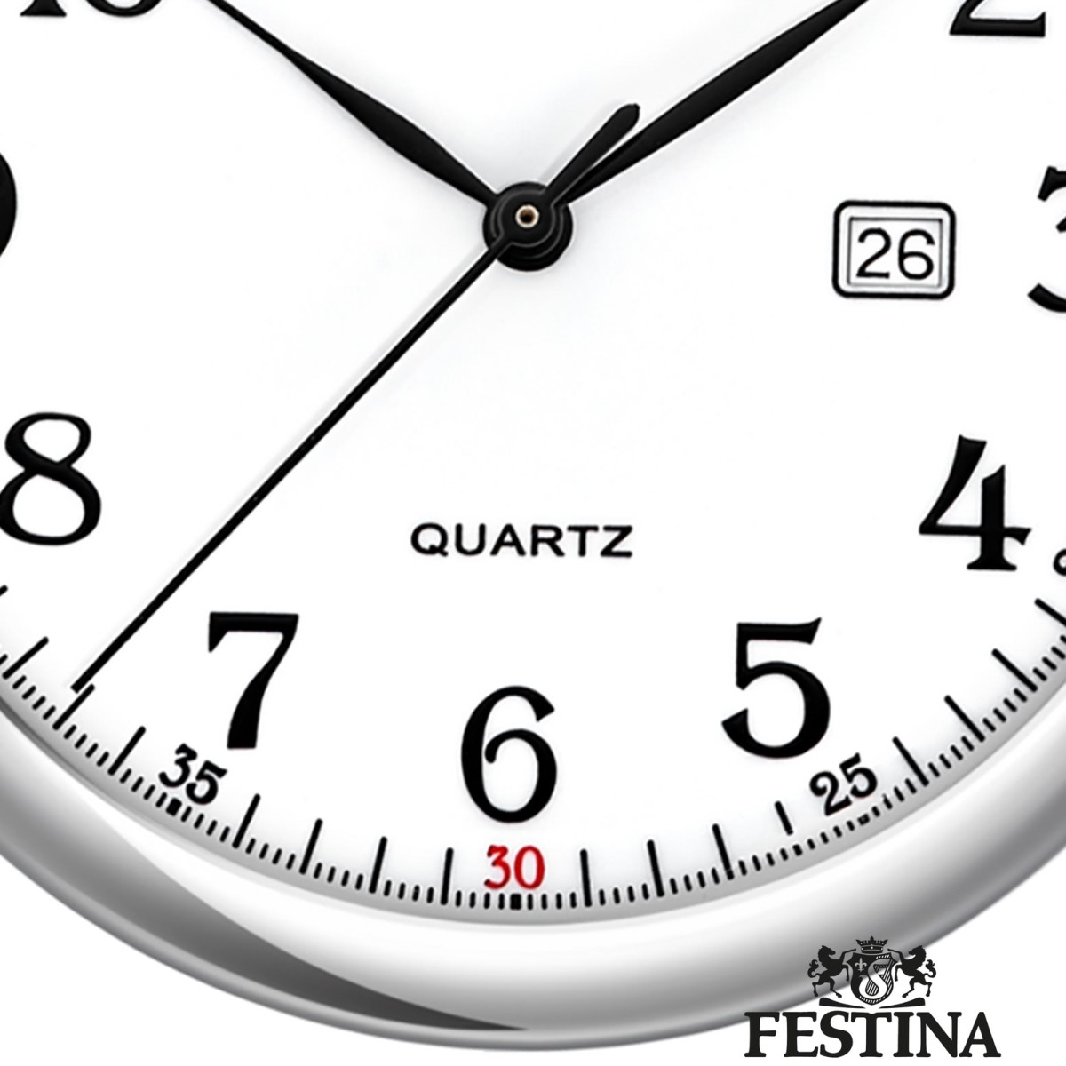 Festina Herren Taschenuhr mit Kette F2019/1 Quarz Analog Edelstahl UF2019/1 | Taschenuhren