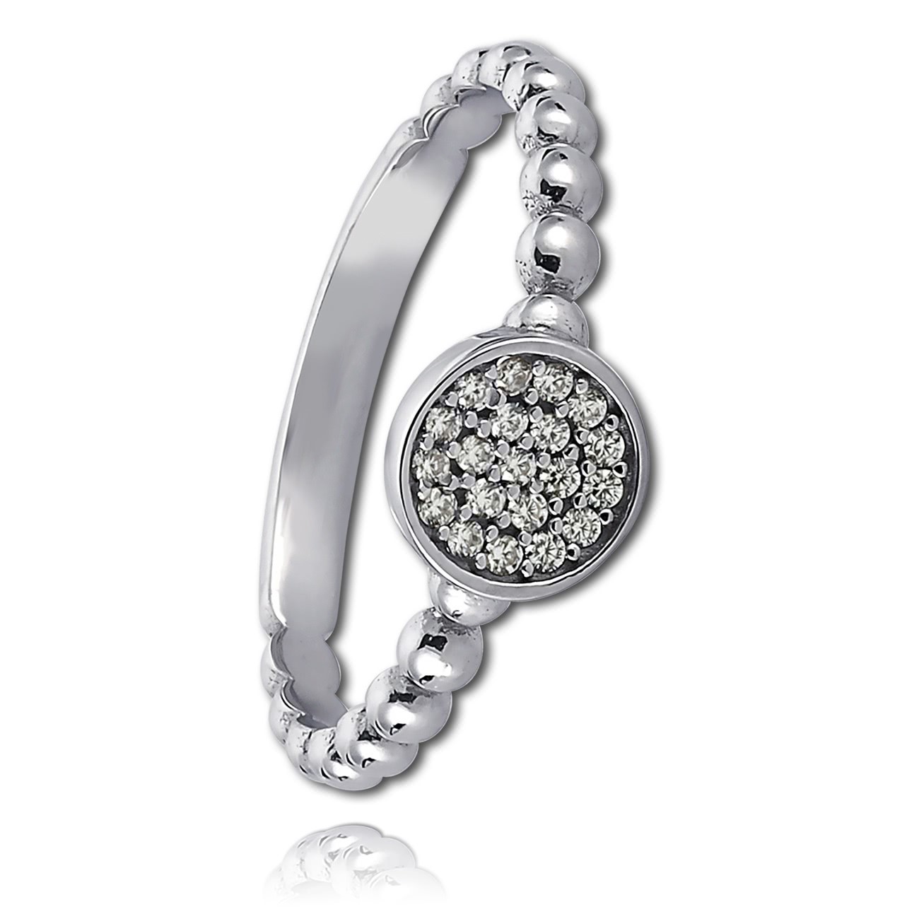 Balia Damen Ring aus 925 Silber mit Zirkonia Gr.56 BAR003W56