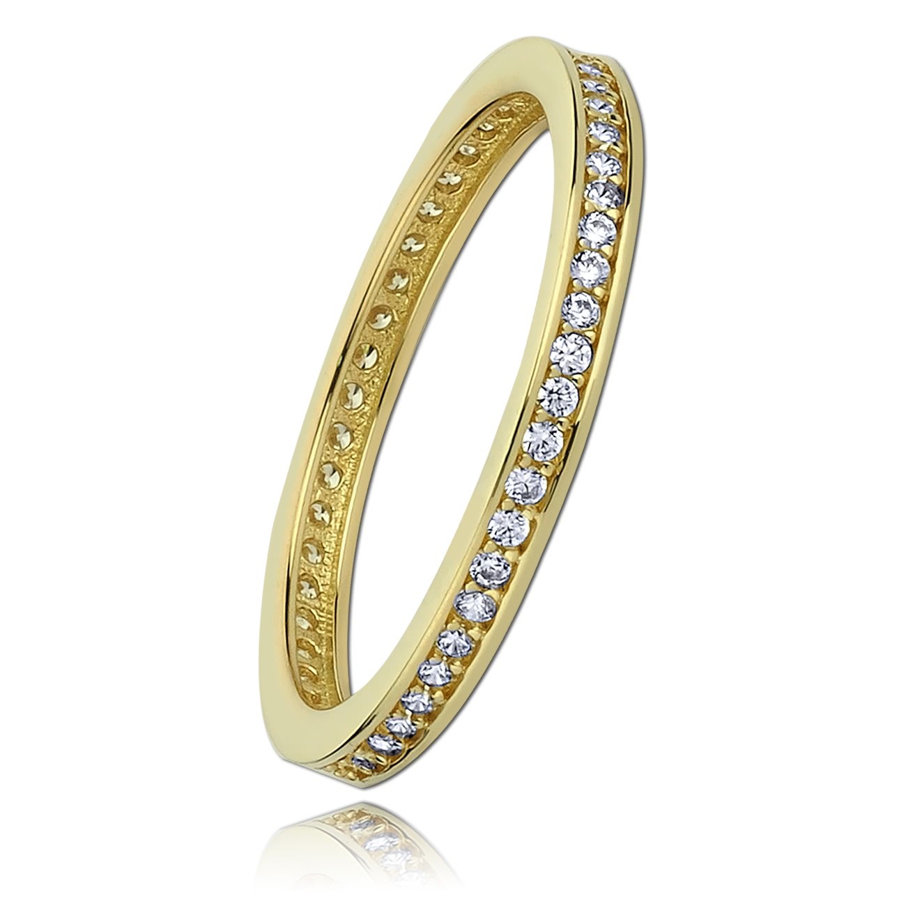 Balia Damen Ring aus 333 Gelbgold mit Zirkonia Gr.60 BGR012G60