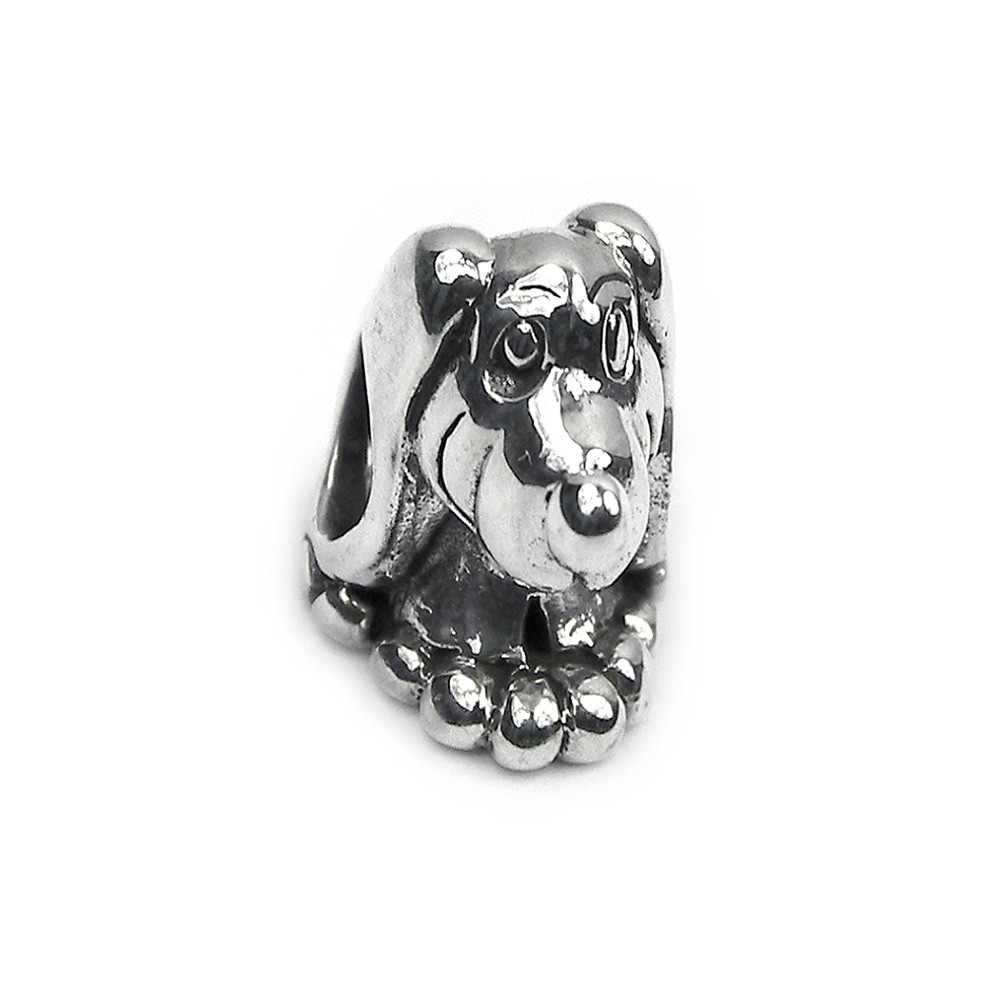 Carlo Biagi Bead Hund 925 Silber European Beads BBS035