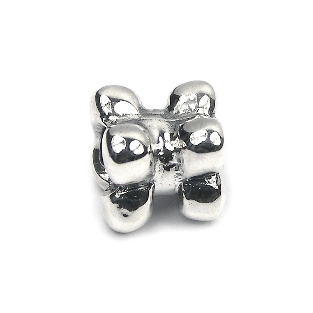 Carlo Biagi Bead Hundeknochen Silber European Beads BBS049