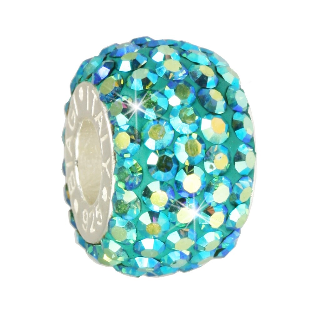 Carlo Biagi Zirkonias Bead Ring blau Zirkon BBSCR05BZ