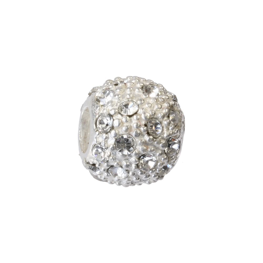 Carlo Biagi Zirkonia Bead Ball European Beads BBSCZP01C