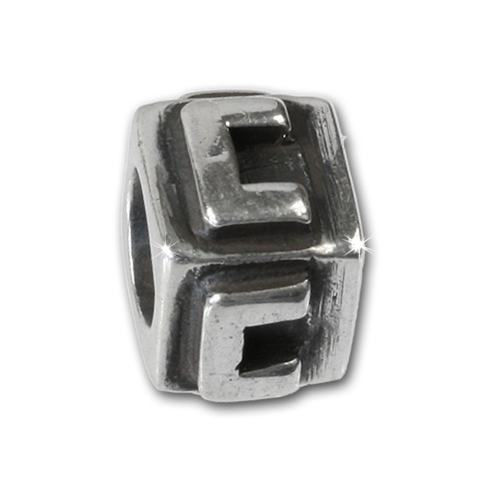 Carlo Biagi Bead Buchstabe C Silber European Beads BLPC