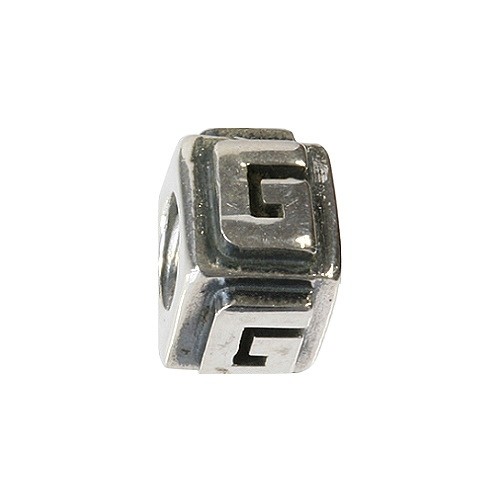 Carlo Biagi Bead Buchstabe G Silber European Beads BLPG