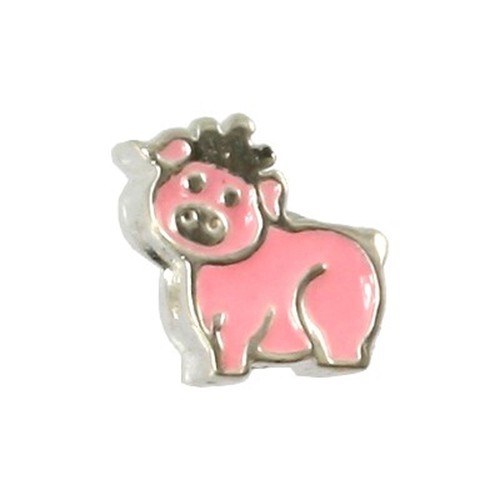 Carlo Biagi Kidz Bead Schweinchen rosa 925 Beads KBE089