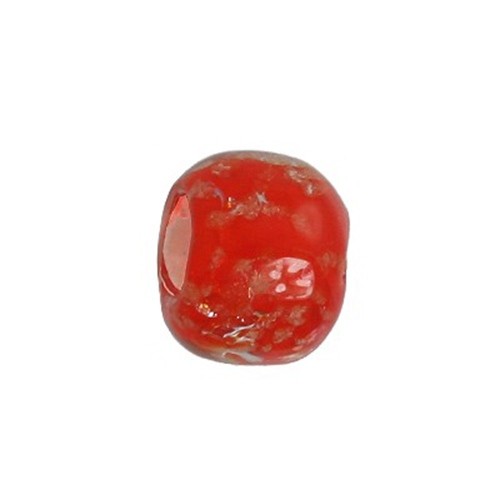 Carlo Biagi Kidz Glas Bead rot *Leuchtet im Dunkel* KBGG05R