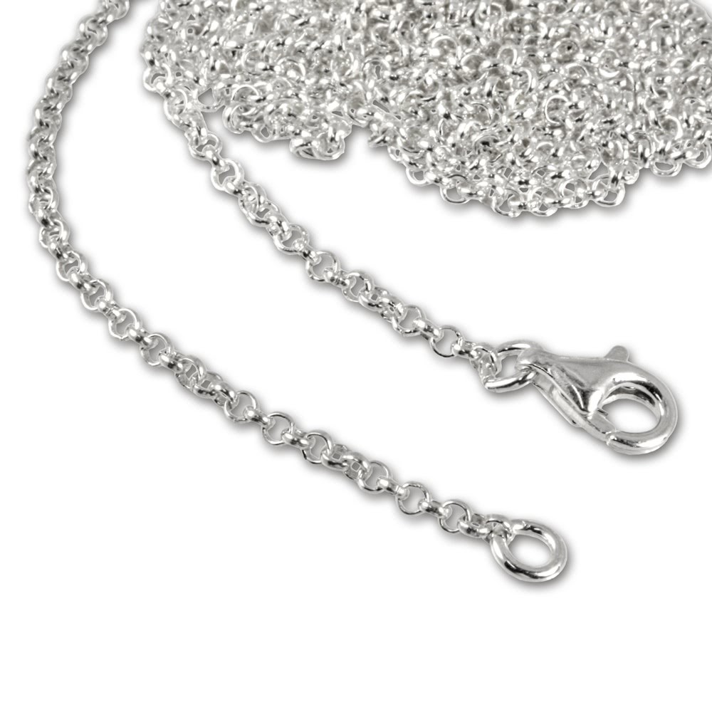 SilberDream Sterling Silber Charm Halskette 100cm FC00291-1