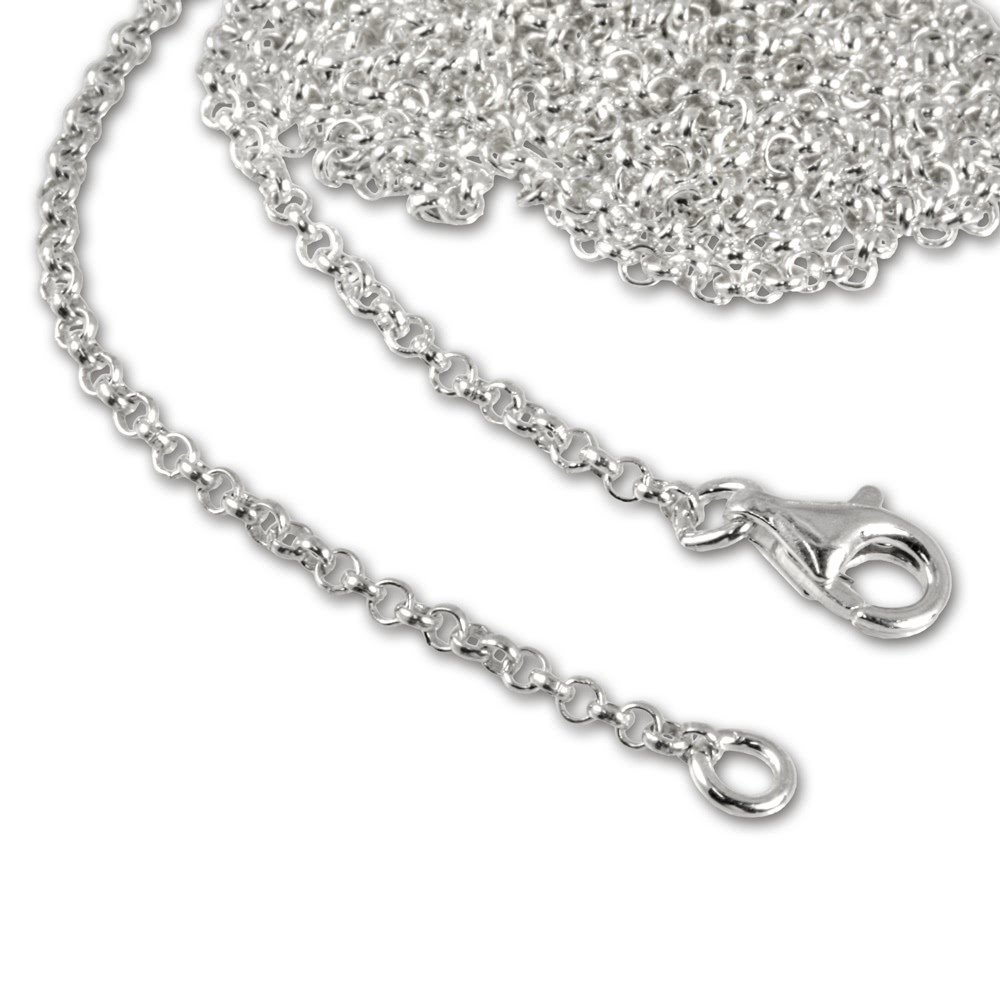 SilberDream Sterling Silber Charm Kette Halskette 60cm FC00296-1