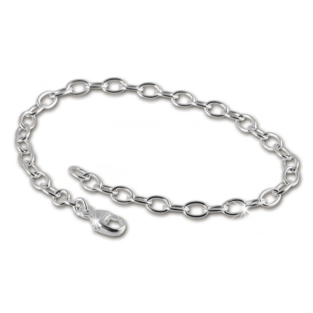 SilberDream Pico Charm Armband 925 Silber 19cm für Charms FC0402