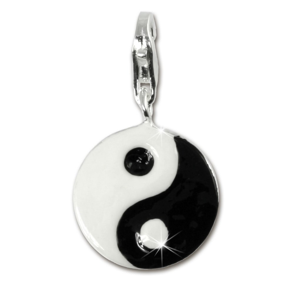 SilberDream 925 Charm YinYang Armband Anhänger FC4113