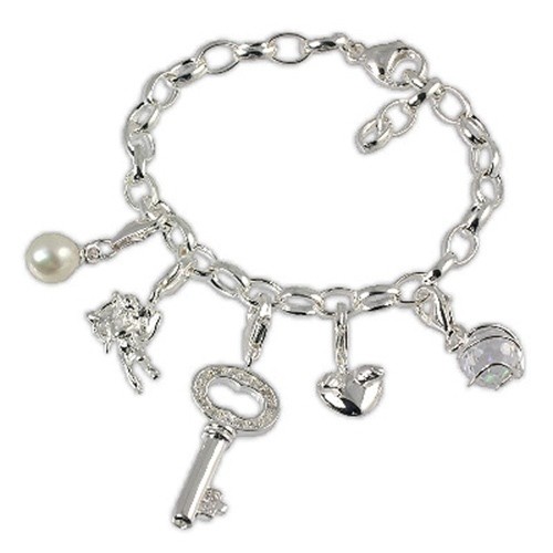 SilberDream 925 Silber Charm Geschenk Armband Anhänger FCAXF05