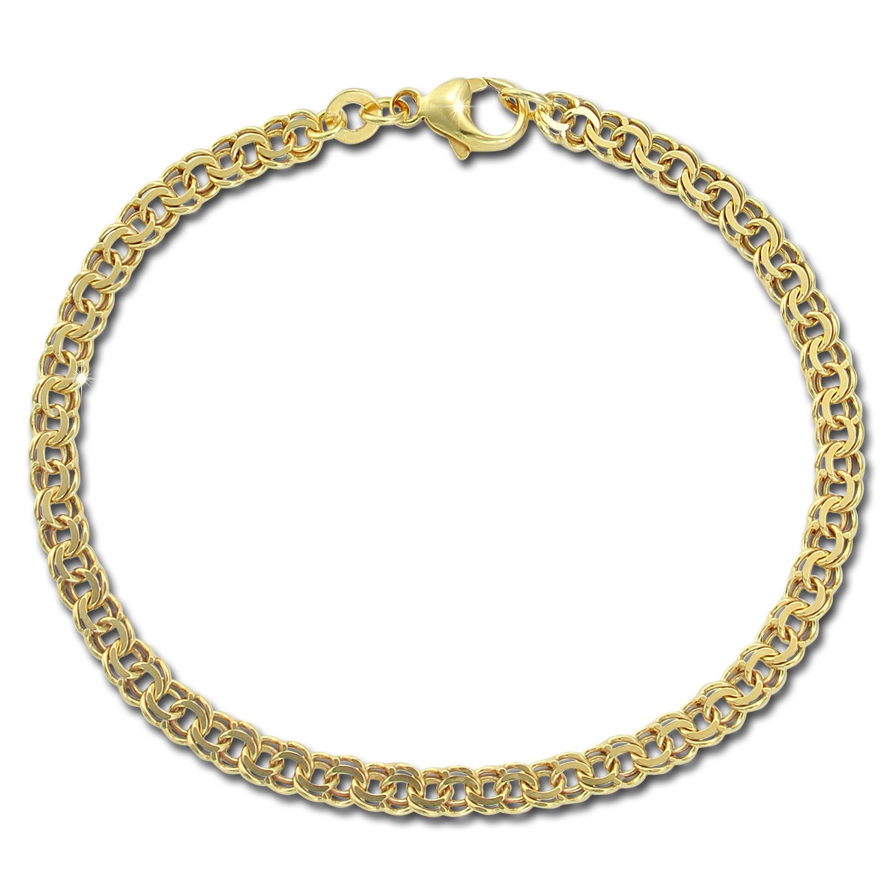 GoldDream Damen Armband 18,5cm Gelbgold 8 Karat GDAB01118Y