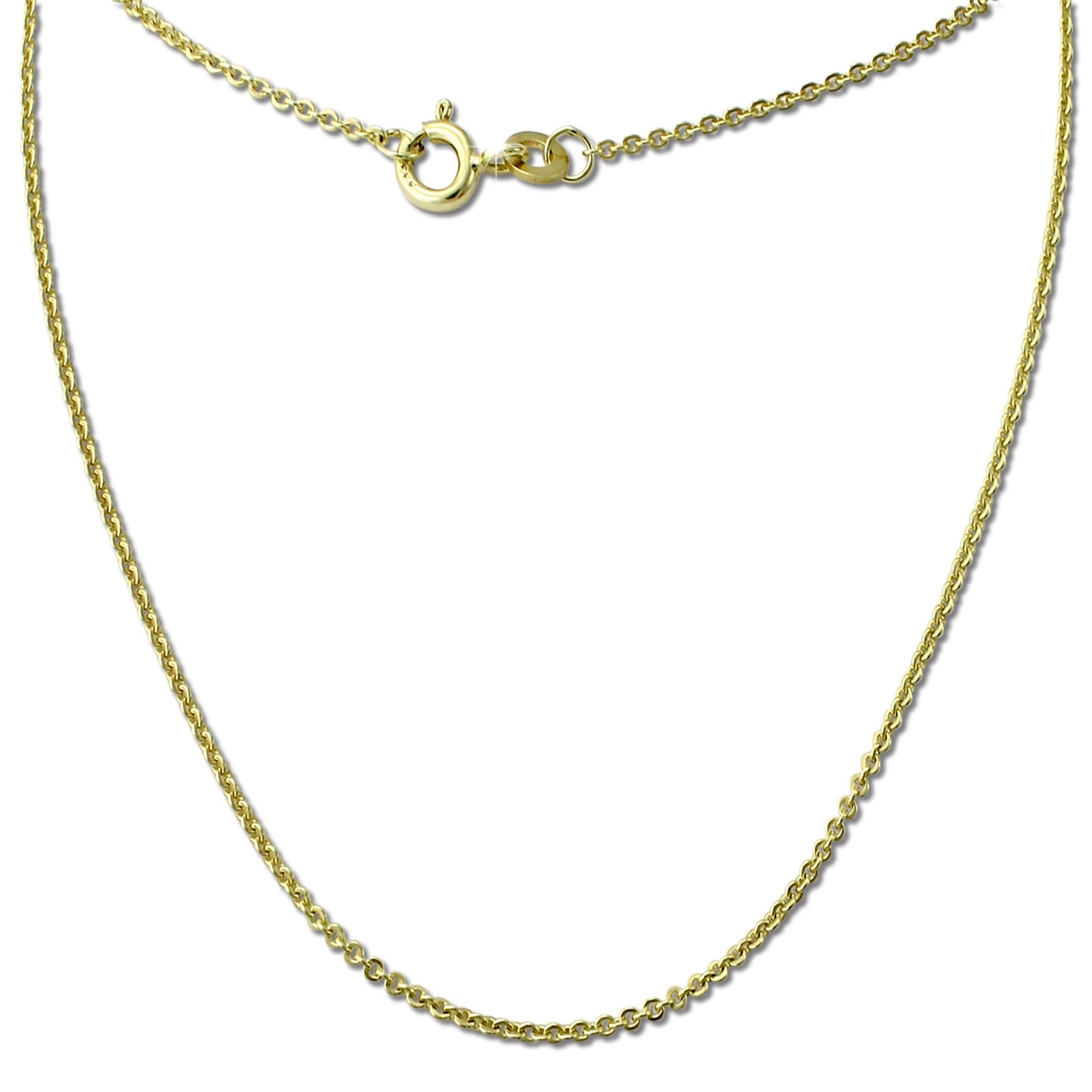 GoldDream Damen Colliers Halskette 60cm Gelbgold 8 Karat GDKB00060Y