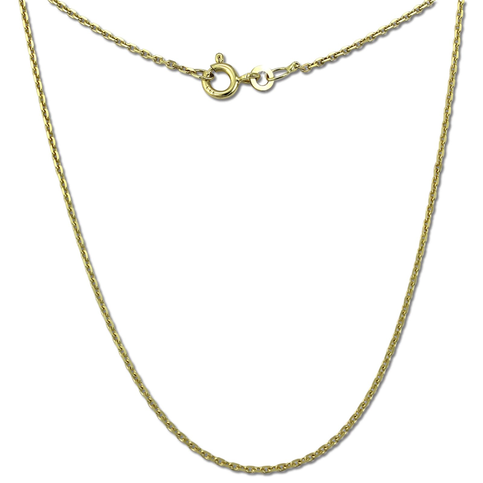 GoldDream Damen Colliers Halskette 38cm Gelbgold 8 Karat GDKB00238Y