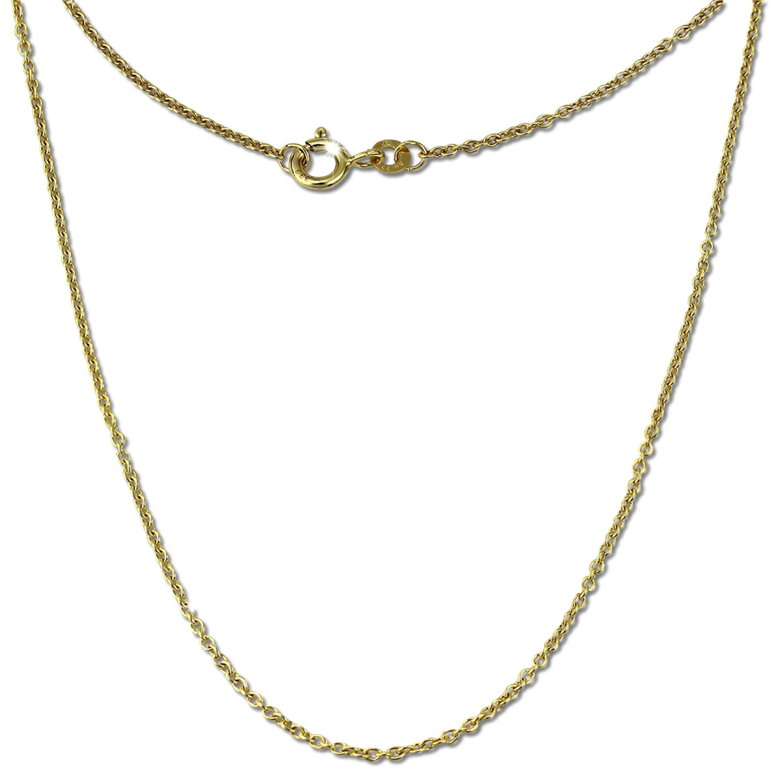 GoldDream Damen Colliers Halskette 42cm Gelbgold 8 Karat GDKB00442Y
