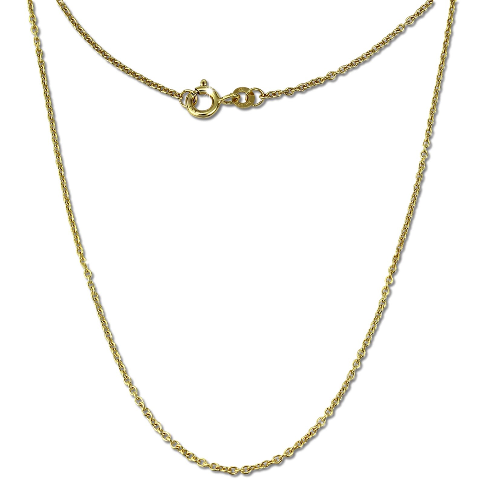 GoldDream Damen Colliers Halskette 45cm Gelbgold 8 Karat GDKB00445Y