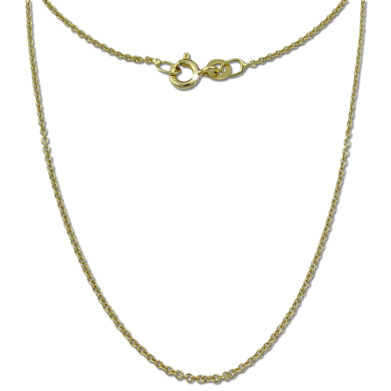 GoldDream Damen Colliers Halskette 100cm Gelbgold 8 Karat GDKB00710K
