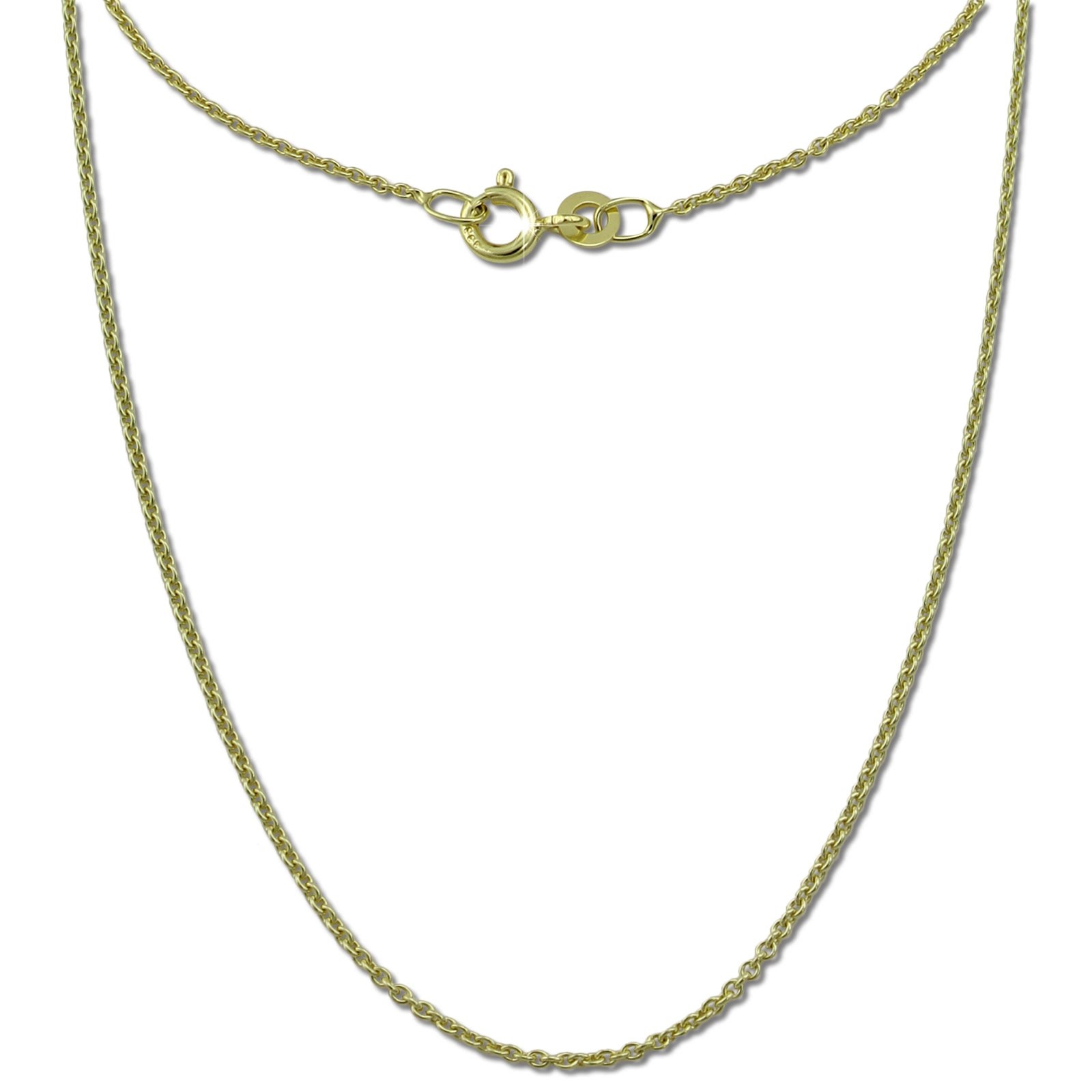 GoldDream Damen Colliers Halskette 36cm Gelbgold 8 Karat GDKB00736Y
