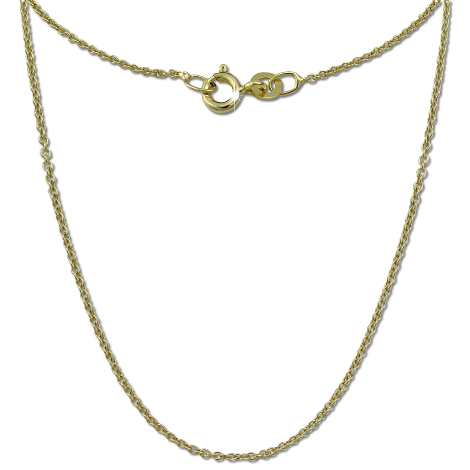 GoldDream Damen Colliers Halskette 55cm Gelbgold 8 Karat GDKB00755K
