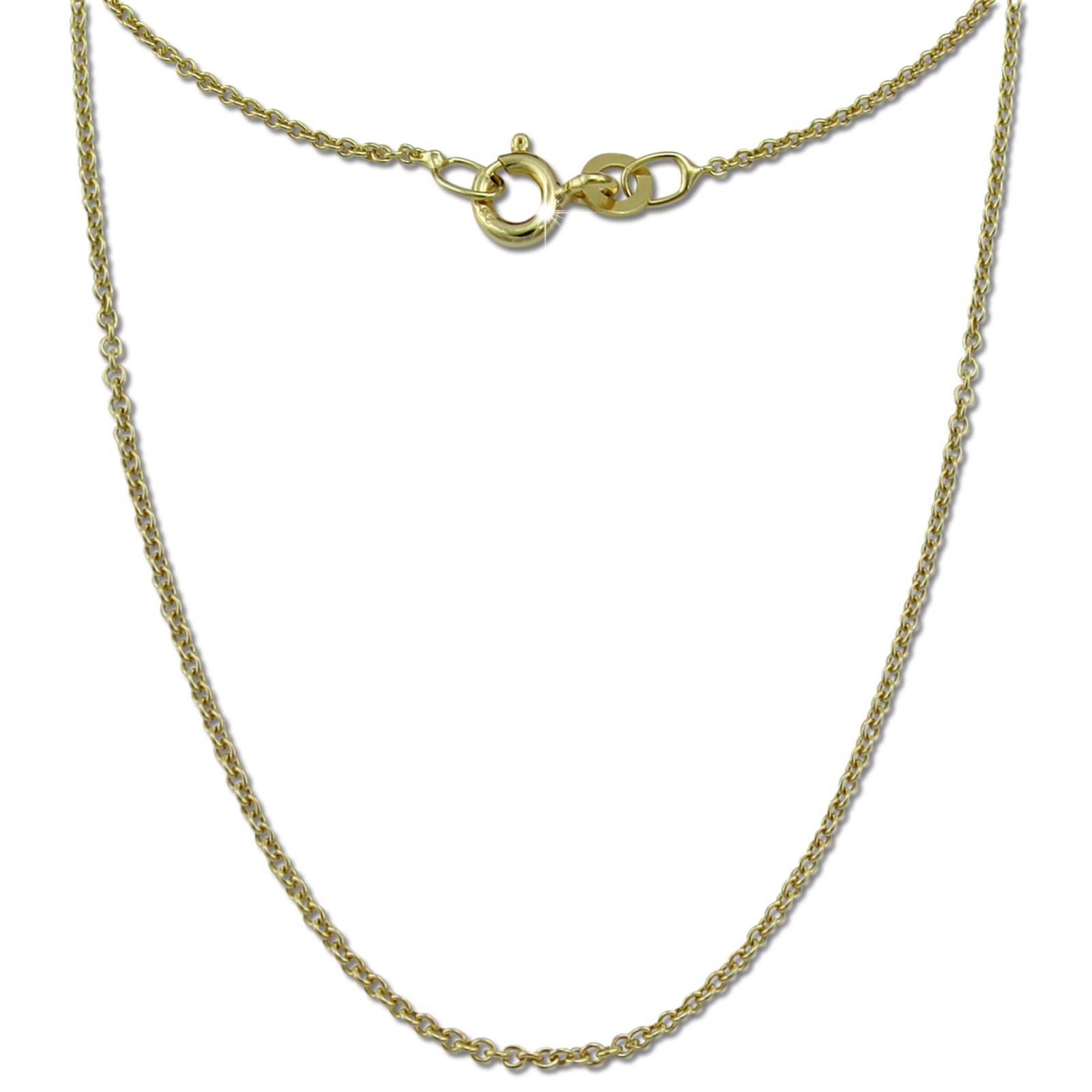 GoldDream Damen Colliers Halskette 60cm Gelbgold 8 Karat GDKB00760K