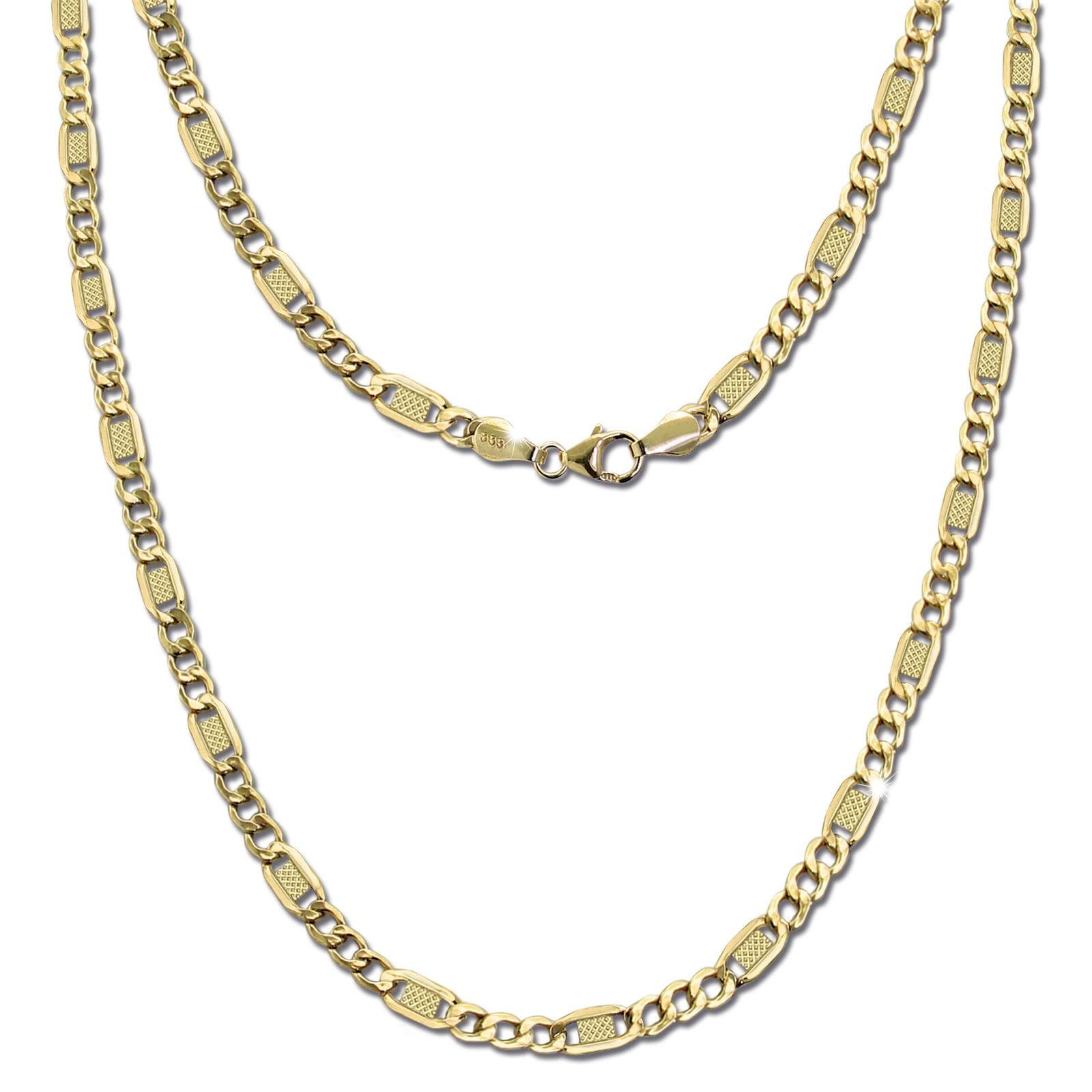 GoldDream Damen Colliers Halskette 70cm Gelbgold 8 Karat GDKB01070Y