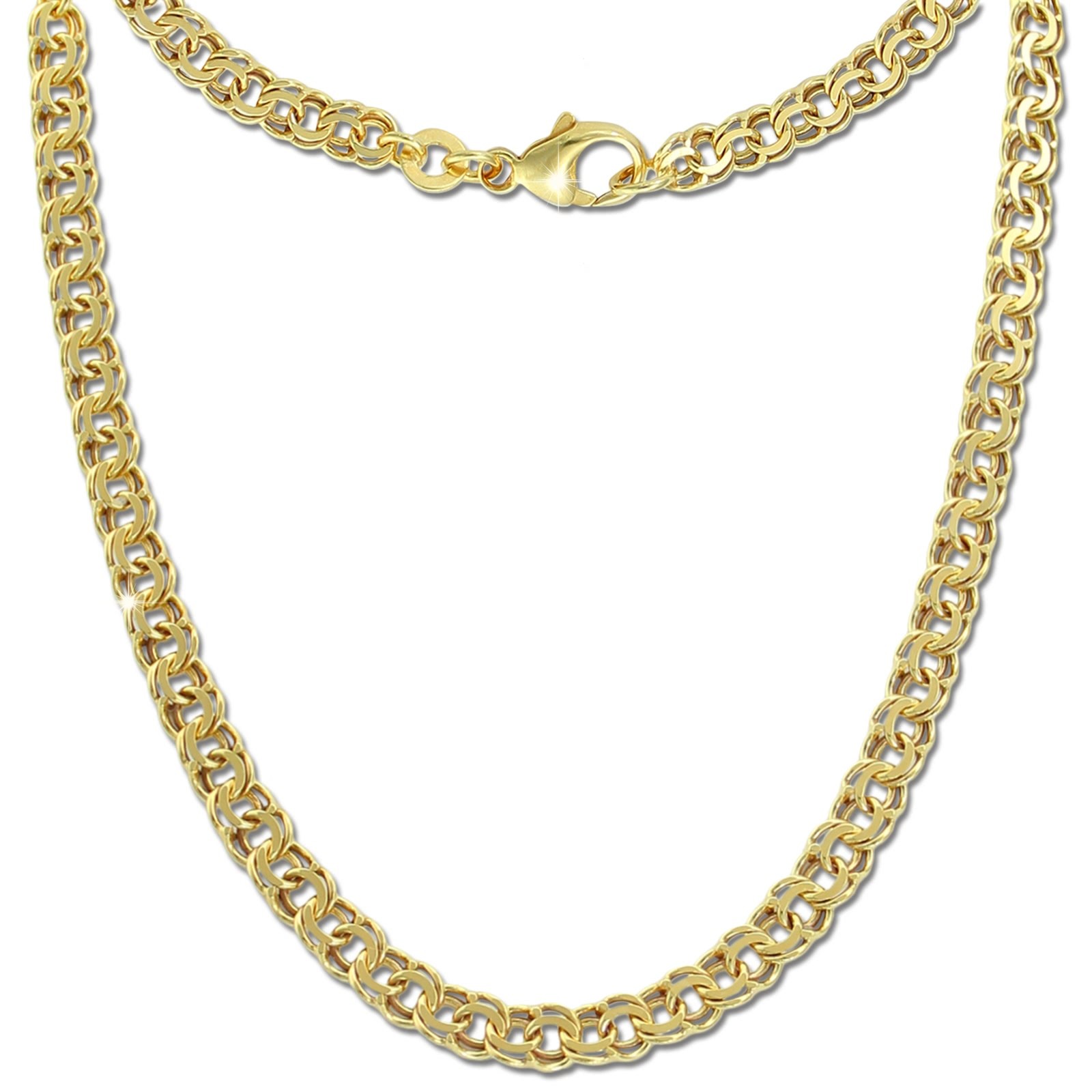 GoldDream Damen Colliers Halskette 55cm Gelbgold 8 Karat GDKB01155Y