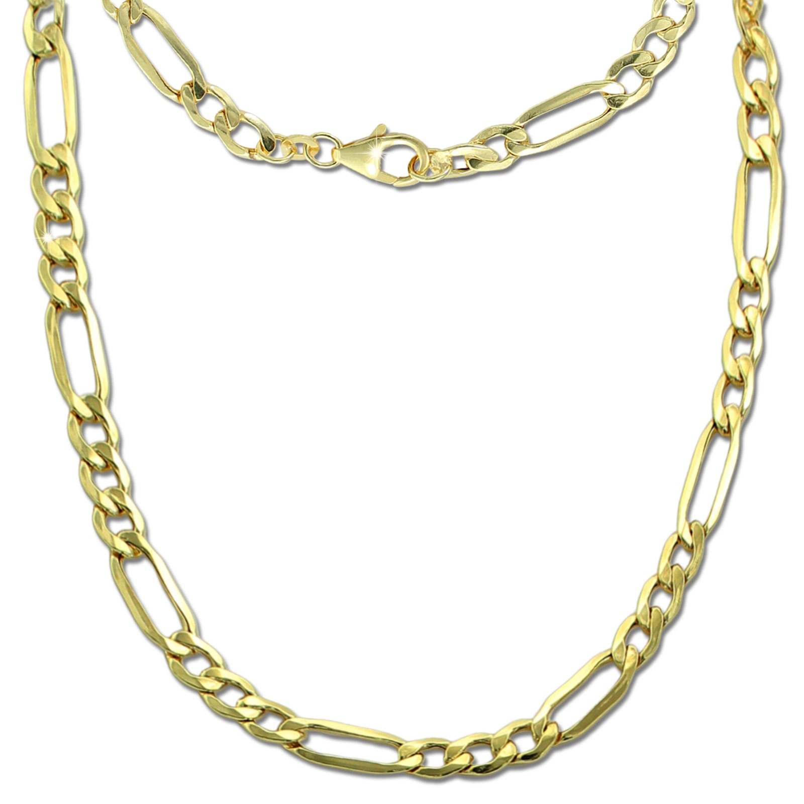 GoldDream Damen Colliers Halskette 50cm Gelbgold 8 Karat GDKB01350Y