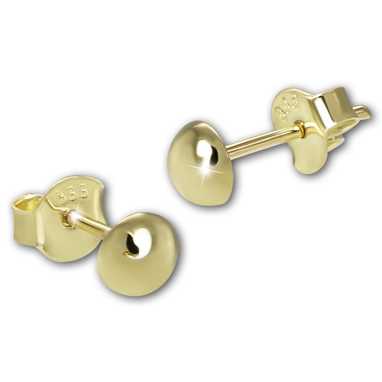 GoldDream Ohrstecker Dot Ohrring 333er Gold Echtschmuck GDO5703Y