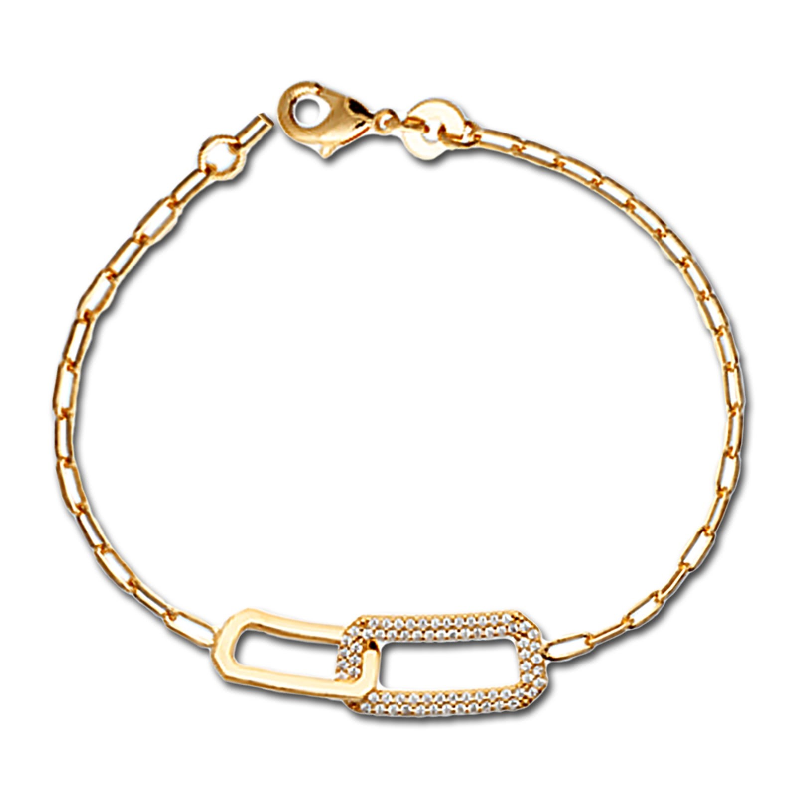 Balia Armband plain Zirkonia Karabinerverschluss Balia Armbänder JBEA004V