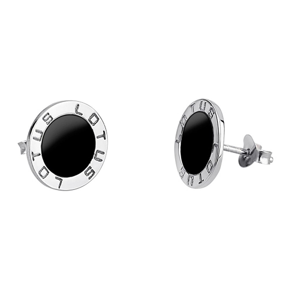 LOTUS Silver Ohrstecker 925 Silber LP1299-4/4 schwarz Trendy JLP1299-4-4