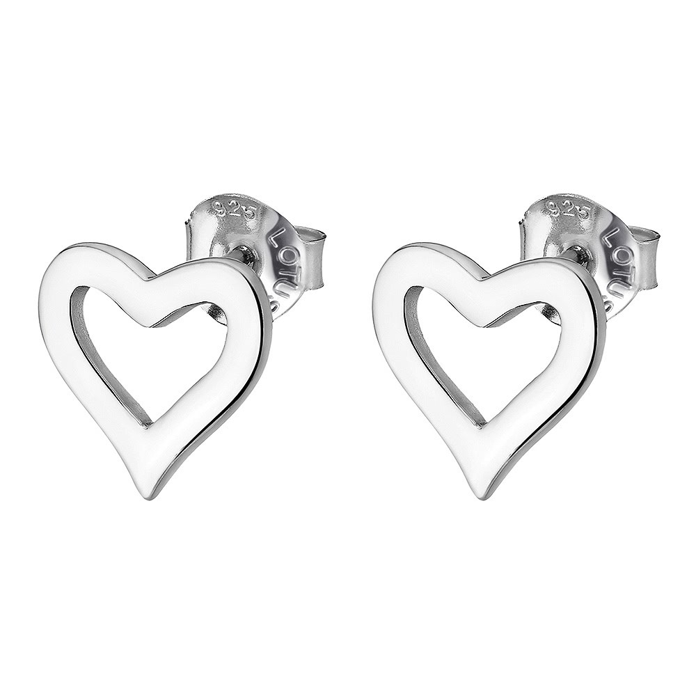 LOTUS Silver Ohrstecker Herzen 925 Silber LP1594-4/1 Moments JLP1594-4-1